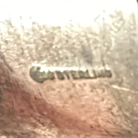 Silver Phoenix Bell Trading Post Ring with Turquoise Stone Vintage - Picture 4 of 5